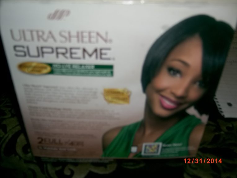 image of ultra sheen hair relaxer kit
